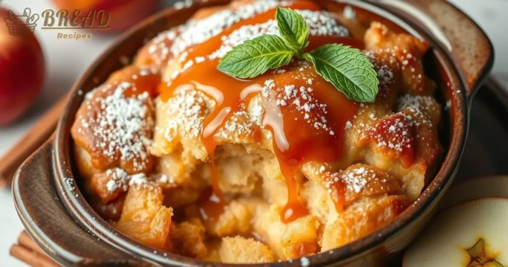 Applesauce Bread Pudding Dessert