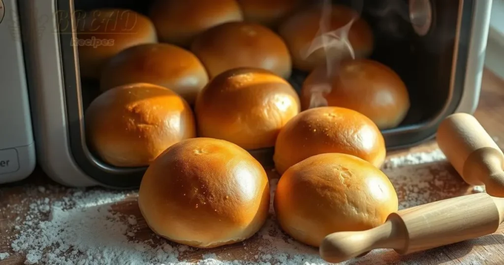 Bread Machine Round Buns