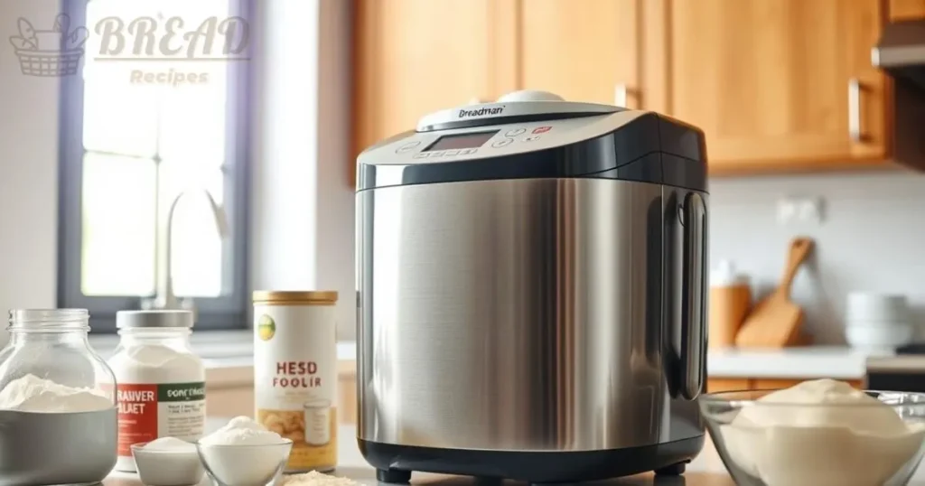 Breadman Bread Machine in Kitchen