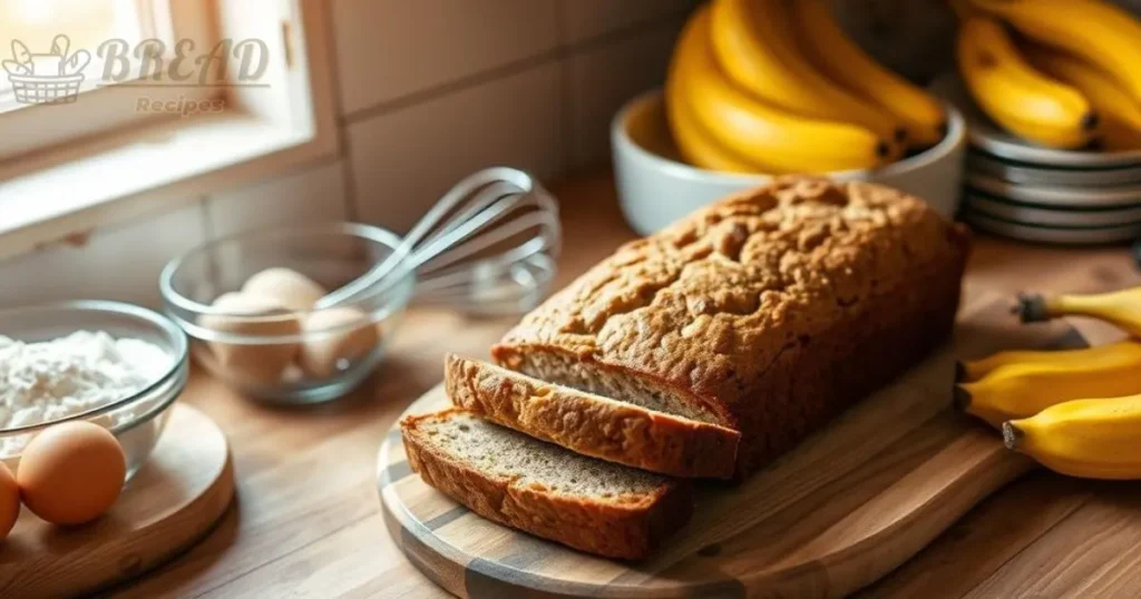 Here's a simple banana bread recipe without baking soda