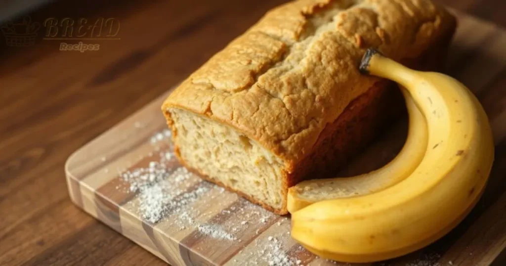 Banana Bread Recipe with 2 Bananas