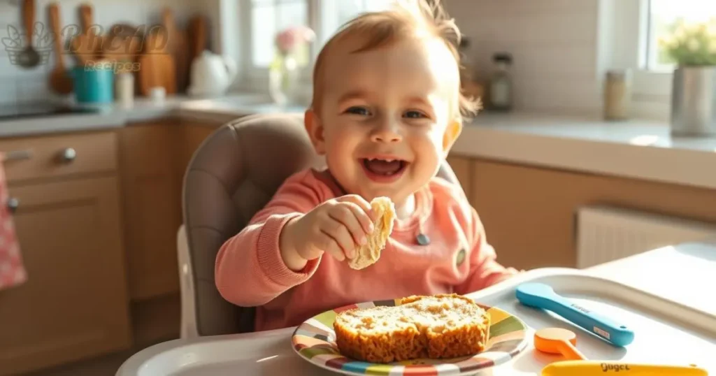 how to serve banana bread to baby
