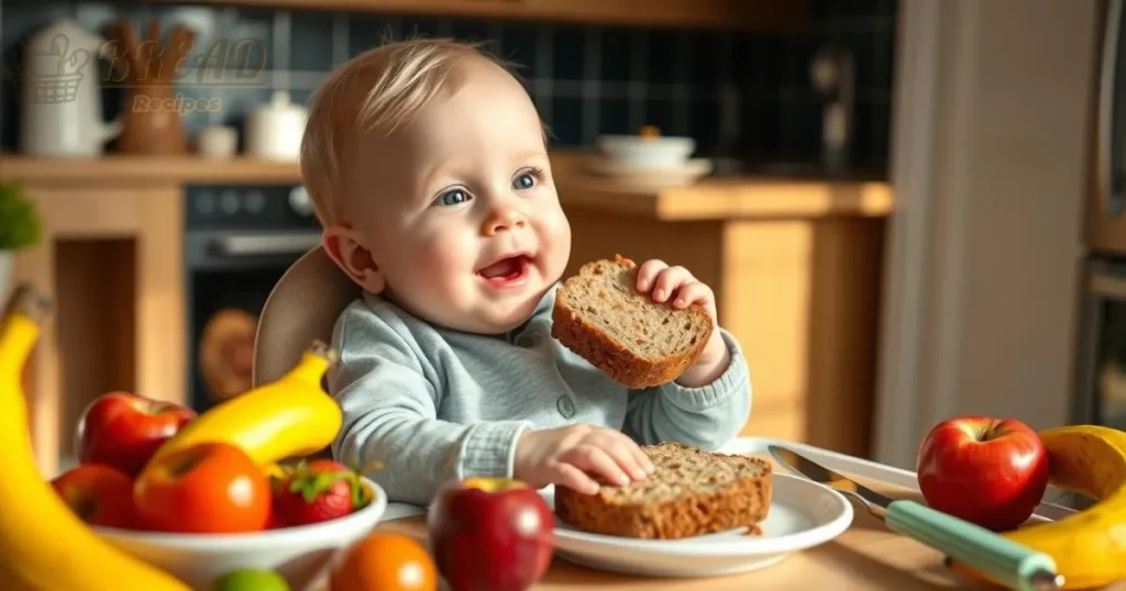 how to serve banana bread to baby