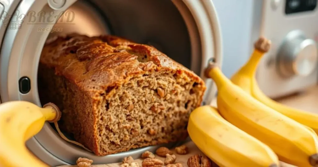 banana nut bread in a breadmaker