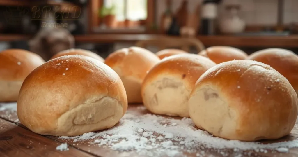 bread machine round buns