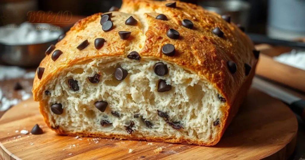 chocolate chip sourdough bread