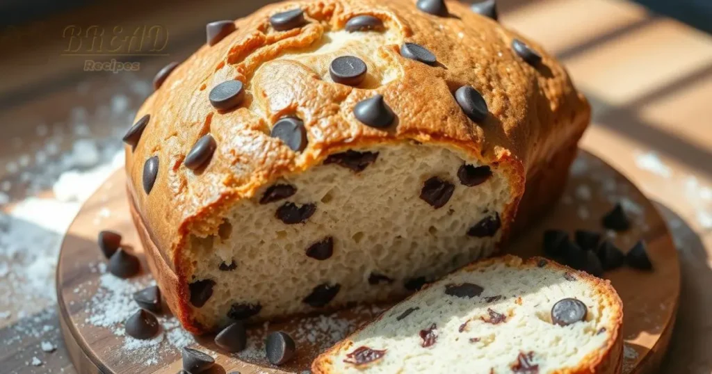 chocolate chip sourdough bread
