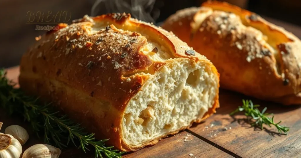 garlic sourdough bread