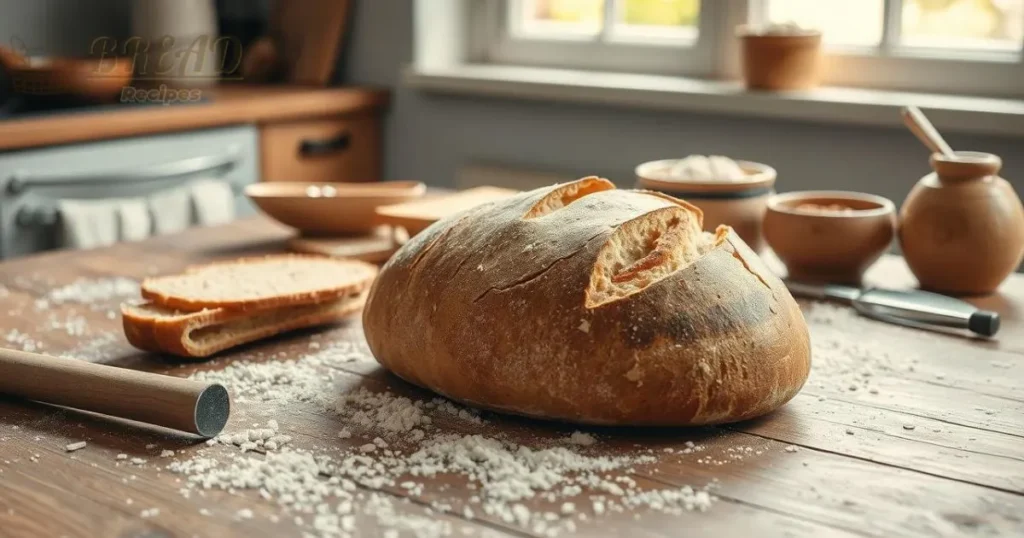 organic sourdough bread