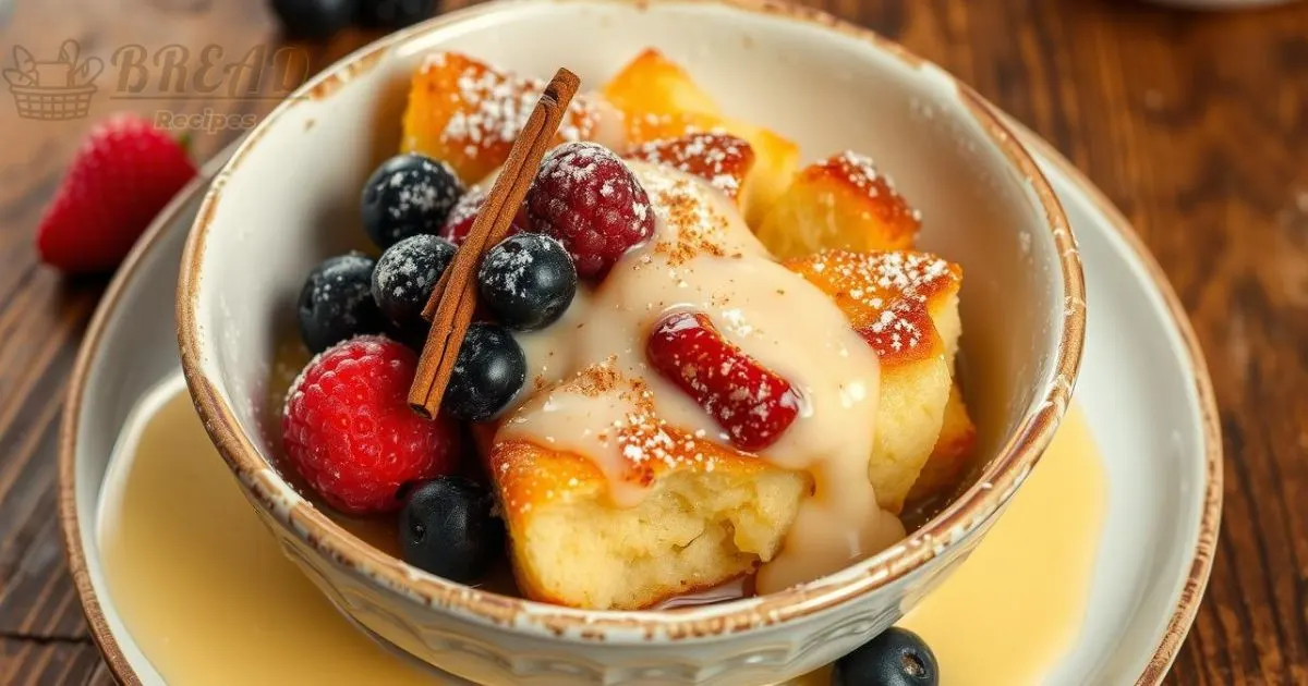 sourdough bread pudding