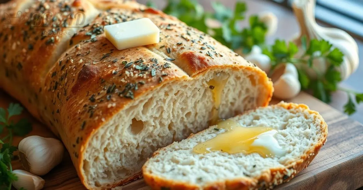 sourdough garlic bread