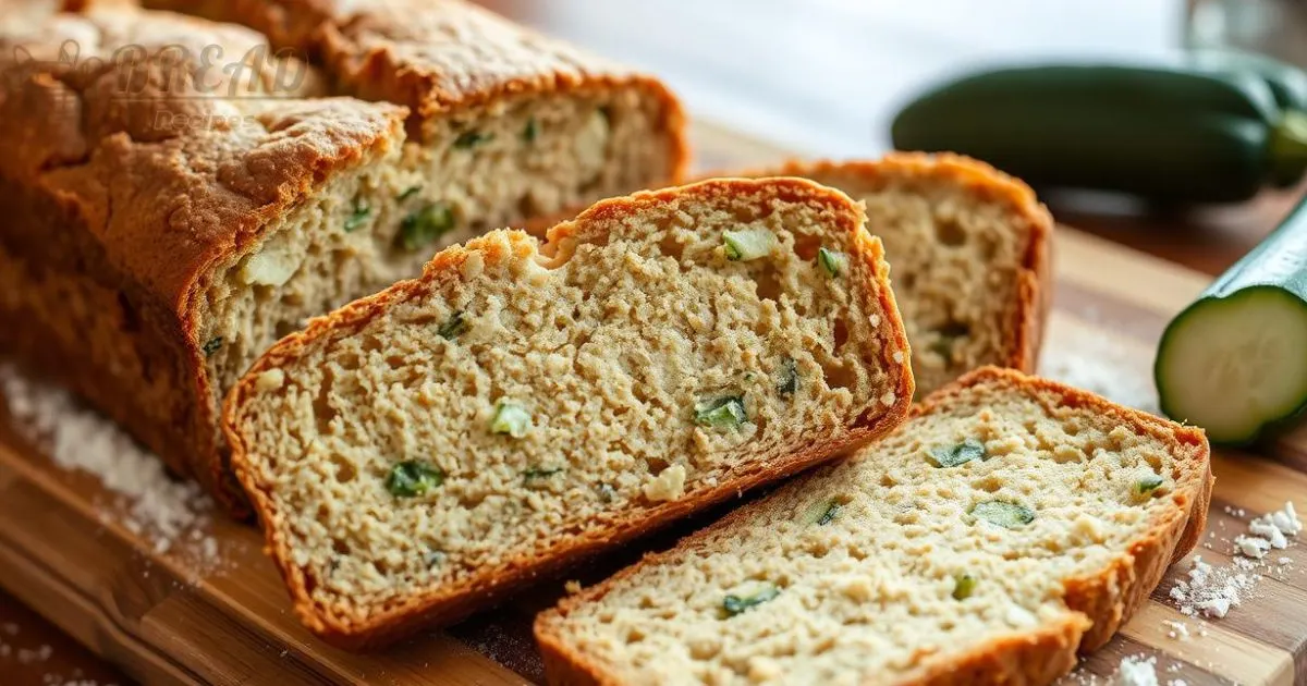 sourdough zucchini bread