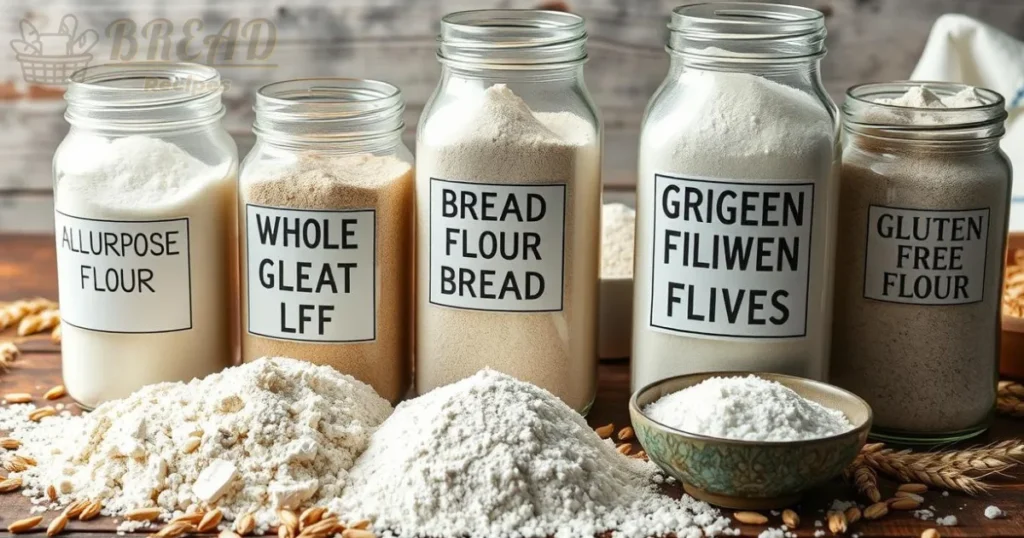 Different Types of Flour for Bread Making