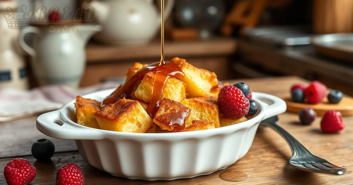 dairy-free gluten-free bread pudding