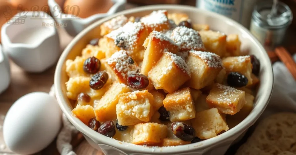 traditional gluten-free bread pudding