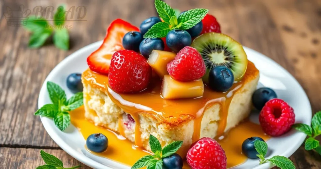 Gluten-Free Bread Pudding Fruit Toppings