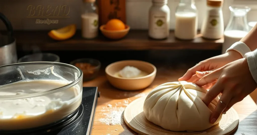 what type of flour is used for pai bao bread
